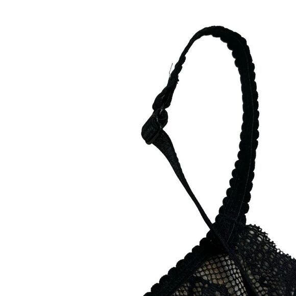 Ladies b.tempt'd by Wacoal‎ Lace Kiss Bralette Black Size Small - Picture 5 of 12